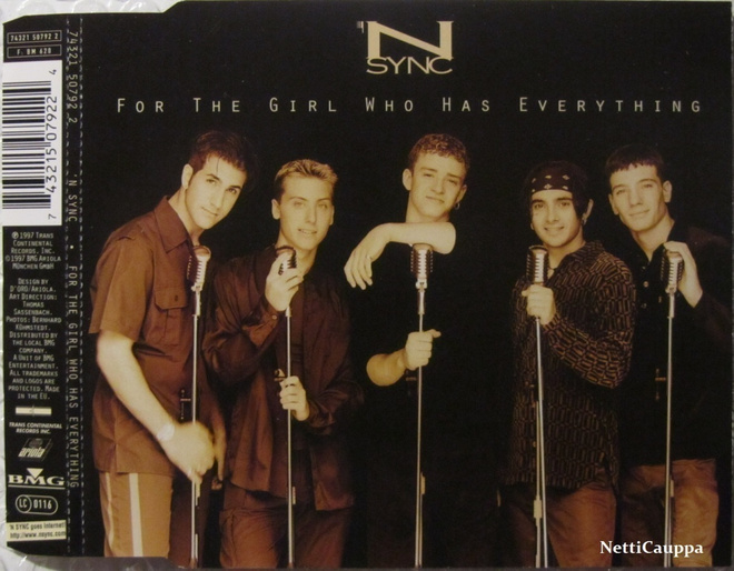 'N Sync • For The Girl Who Has Everything CD Maxi-Single