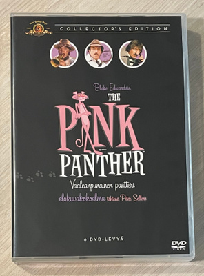 Blake Edwardsin VAALEANPUNAINEN PANTTERI -kokoelma (6DVD)
