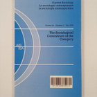 Current Sociology 3/2000 - pikkukuva 2
