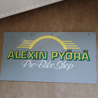 Alexin pyörä, Pro bike shop kyltti, muovi + pahvi. - pikkukuva 1