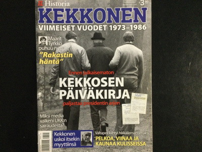 KEKKONEN - VIIMEISET VUODET 1973-1986.  IL HISTORIA.