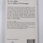 Le feu follet : suivi de Adieu a Gonzague - pikkukuva 2
