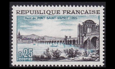 Ranska 1543 ** Pont-Saint-Esprit silta (1966)