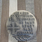 480-1980 XV Centenari... Pare D´europa mitali. - pikkukuva 1