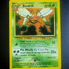 Pokemon kortti Beedrill Neo Discovery rare - pikkukuva 1