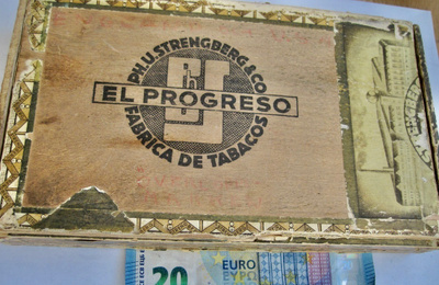 VANHA Sikari Rasia El Progreso Strengberg Pietarsaari 1920-l