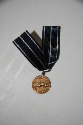 Ruotsinkielinen Jatkosodan pienoiskunniamerkki