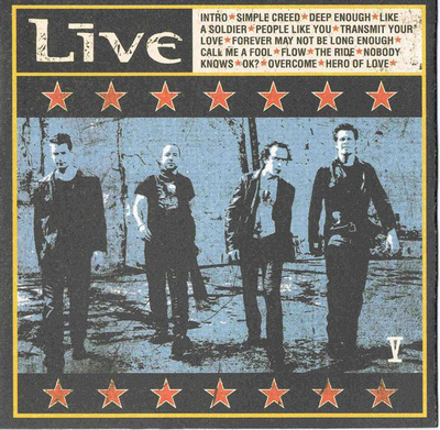 Live - V (CD) HYVÄ KUNTO!! 5
