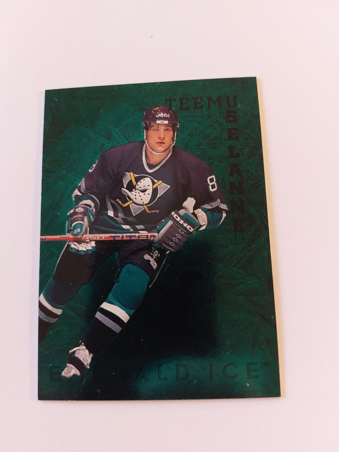 1995-96 Parkhurst Emerald Ice #275 Teemu Selänne