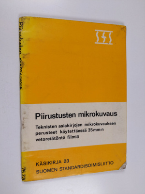Piirustusten mikrokuvaus Mikrofilmning av ritningar : Mic...