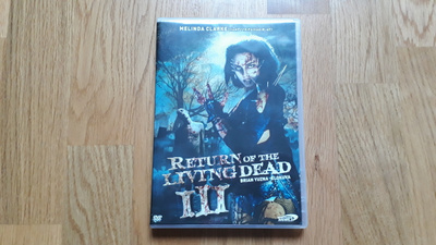 Return of the living dead 3 DVD Suomijulkaisu