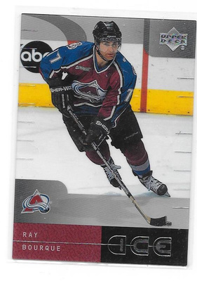 2000-01 Upper Deck Ice #11 Ray Bourque Colorado Avalanche