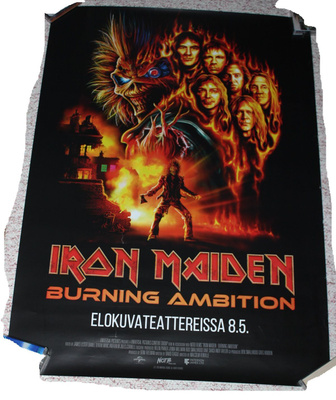 Elokuvajuliste: Iron Maiden: Burning Ambition