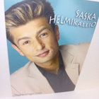 Fanikortti Saska Helmikallio  ( SIGNED  / NIMIKIRJOITUS  ) - pikkukuva 1