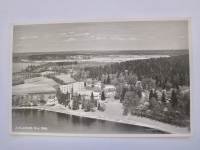 VANHA Postikortti Hämeenlinna Karhumäki 1930-l