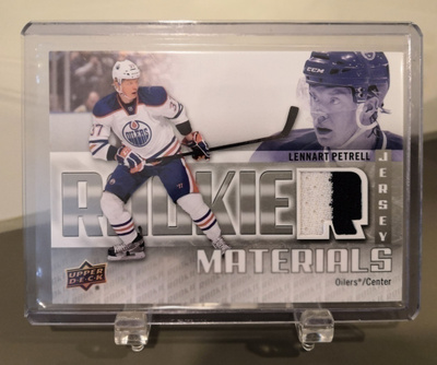 2011-12 UD ROOKIE MATERIALS JERSEY LENNART PETRELL #RM-LP