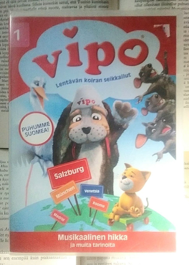 Vipo: Lentävän koiran seikkailut 1 (UUSI DVD)