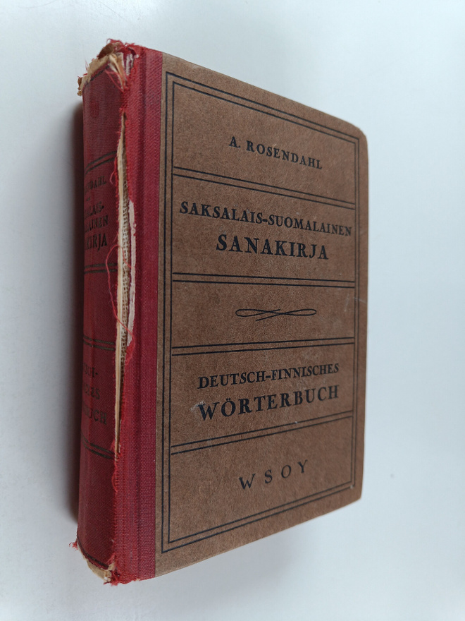 Anja Auramo : Saksalais-suomalainen sanakirja