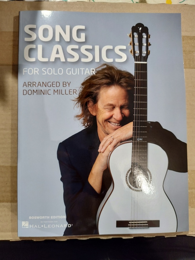 Dominic Miller: Song Classics for Solo Guitar -nuottikirja