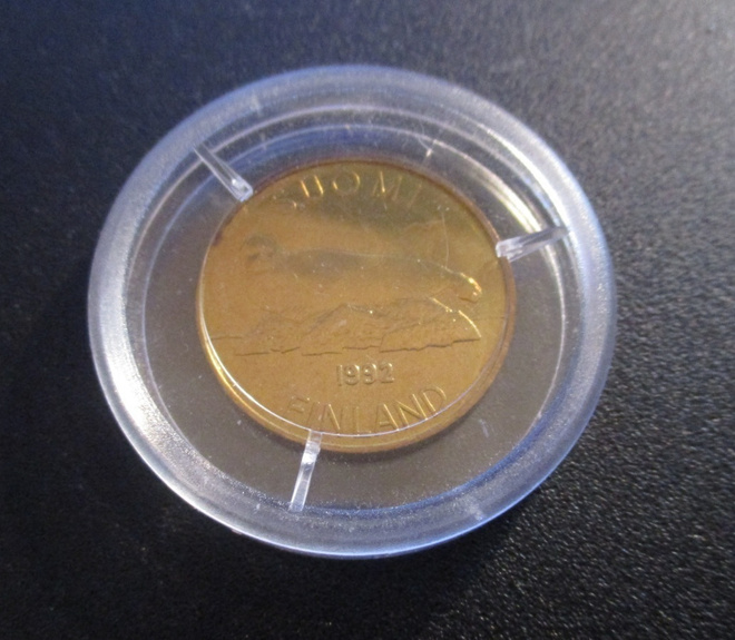 SAIMAAN NORPPA 5 MK 1992 PILLERISSÄ UNC H-0673