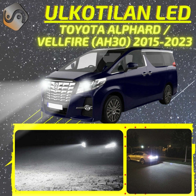 ALPHARD / VELLFIRE (AH30) 2015-2023 Ulkoiset LED