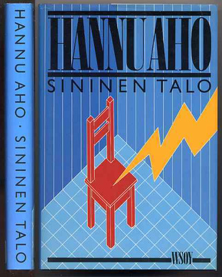 Aho, Hannu: Sininen talo (1.p.,sid. +kp.,1985)