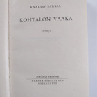 Kaarlo Sarkia : Kohtalon vaaka : runoja - pikkukuva 3