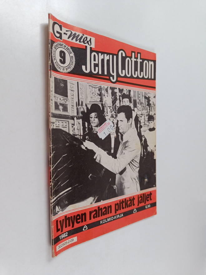 Jerry Cotton 9/1982 : Lyhyen rahan pitkät jäljet