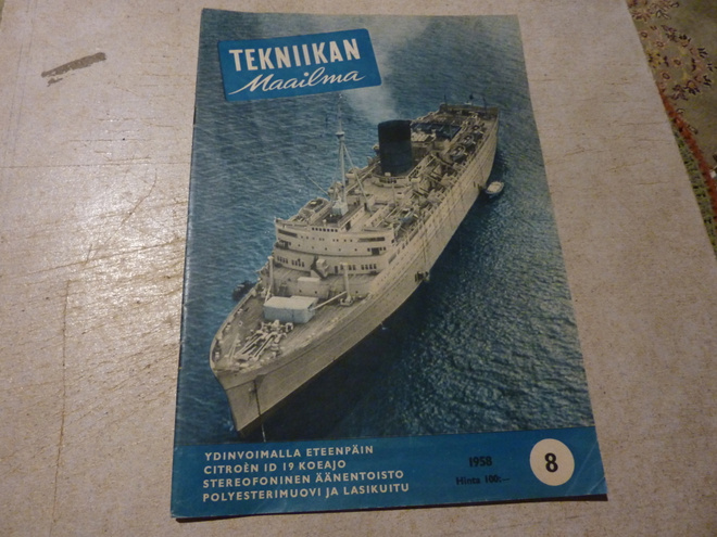 TM  8-58 Citroen 19 , Hopeasiipi mopo