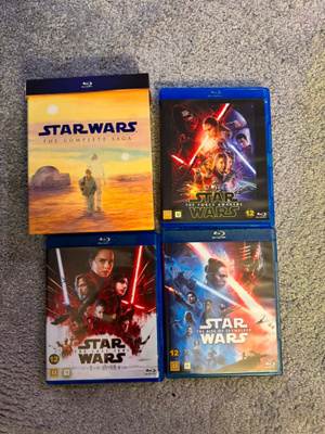 STAR WARS SAGA KAIKKI 9 ELOKUVAA BLU-RAY