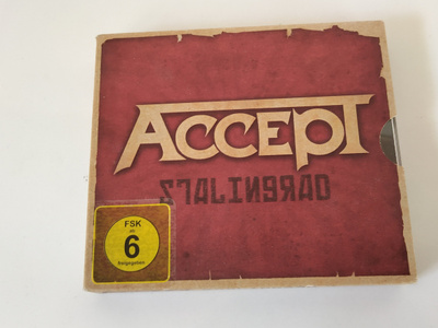 ACCEPT: STALINGRAD Limited edition cd + dvd
