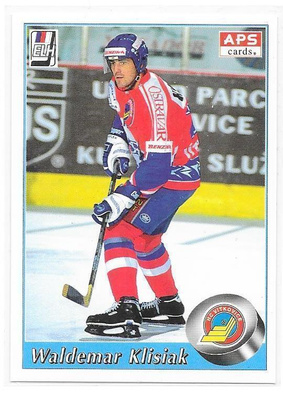 1995-96 APS #312 Waldemar Klisiak Vitkovice ex- Vaasan Sport
