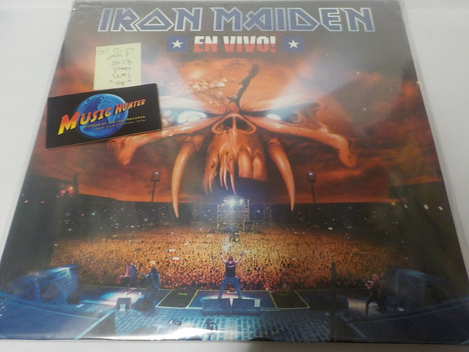 IRON MAIDEN - EN VIVO! 2017 PAINOS UUSI 2LP