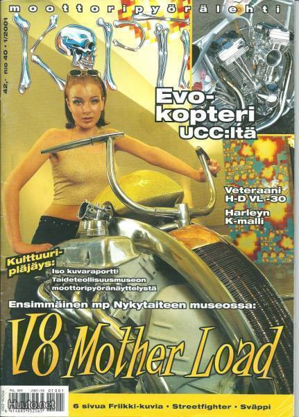 Kopteri 40 nro 1 / 2001- Moottoripyörälehti
