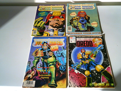 Judge Dredd- lehdet (4 kpl)