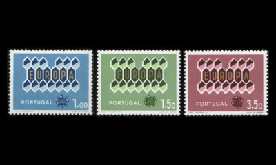 Portugali 927-9 ** Europa (1962)