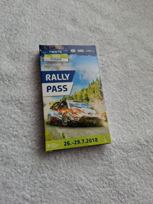 2018 Rallipassin kuoret keräilyyn