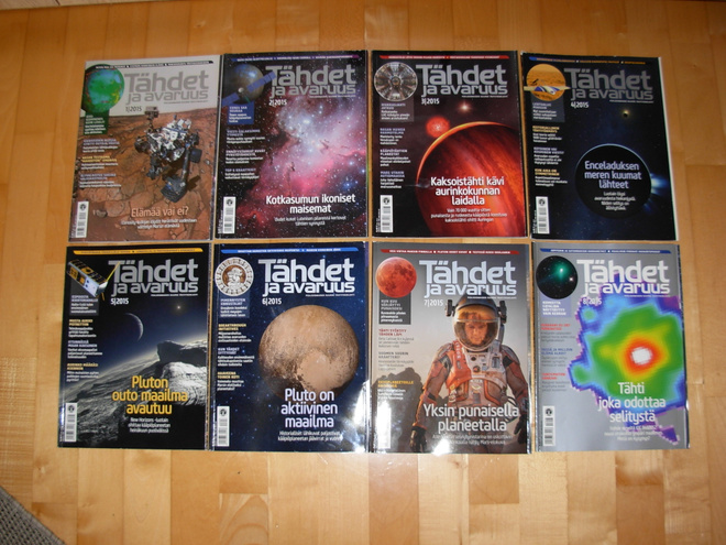 Tähdet ja avaruus 2015 vuosikerta