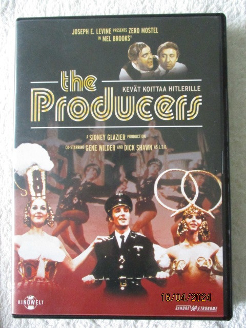 THE PRODUCERS (DVD) KEVÄT KOITTAA HITLERILLE