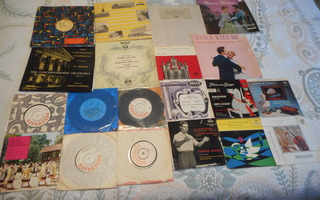 VINYYLI LEVYJÄ 20 KPL.n.1960-1970 luvulta