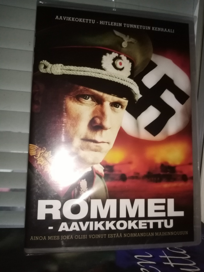 DVD Rommel aavikkokettu ( SIS POSTIKULU) UUSI
