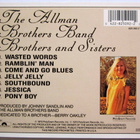ALLMAN BROTHERS BAND Brothers and Sisters CD - pikkukuva 2
