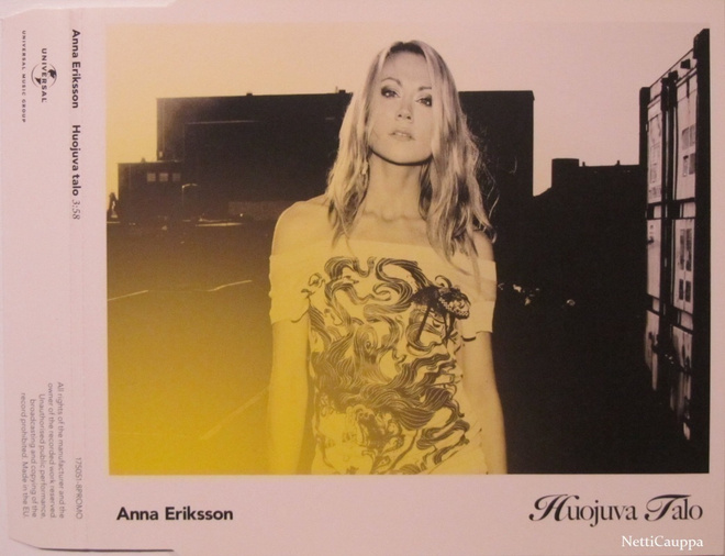 Anna Eriksson • Huojuva Talo PROMO CD-Single