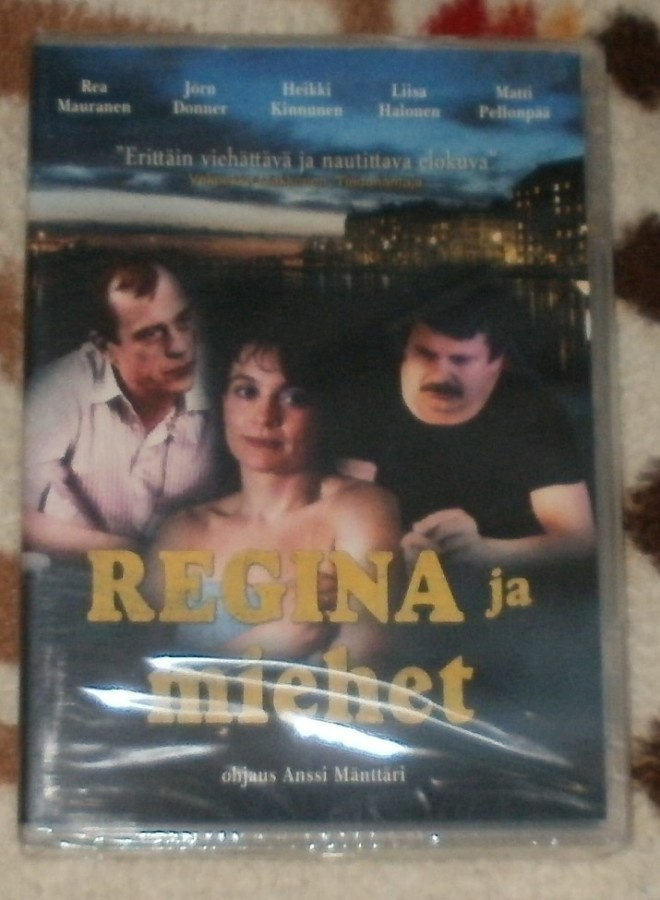 REGINA JA MIEHET ~ Anssi Mänttäri ~ DVD kelmussa MINT