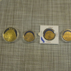 ECU 1 Euro  2003 Five Dollars Liberia ja 3 kpl ECU 2000-2001 - pikkukuva 3