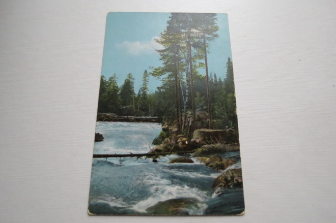 ILOMATSI PAMILON KOSKI 1916 KULKENUT KORTTI