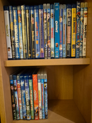 3D LASTEN ELOKUVIA 30 KPL -Blu-Ray