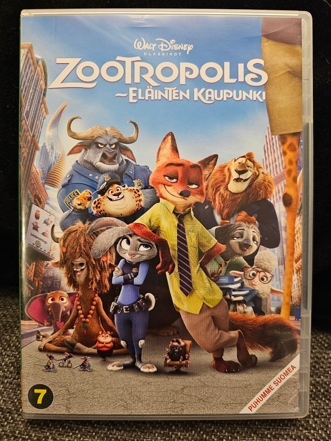 Zootropolis - eläinten kaupunki (DVD) 54. Disney-klassikko