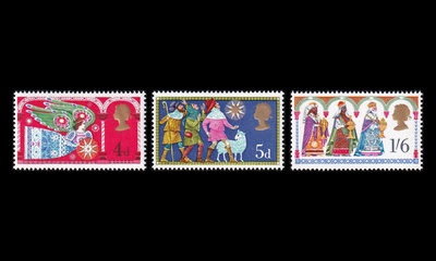 Iso-Britannia 532-4 ** Joulu (1969)