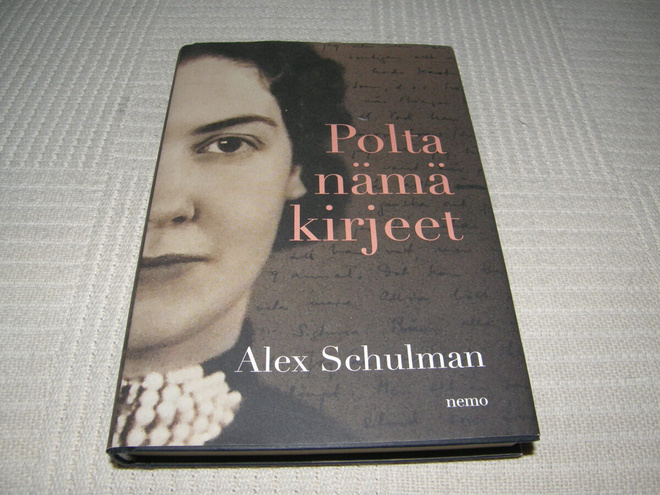 Alex Schulman Polta nämä kirjeet  -sid